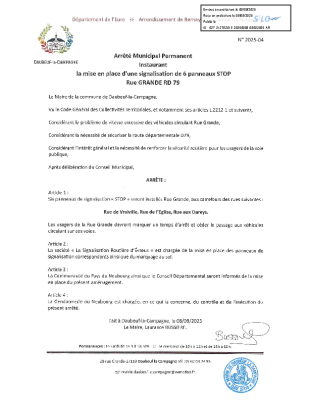 ARRETE 2025-04-tampon